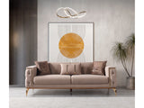 Savana Latte Living Room Set - Ornate Home