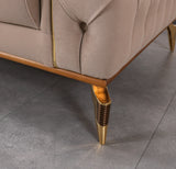 Savana Latte Sofa - Ornate Home