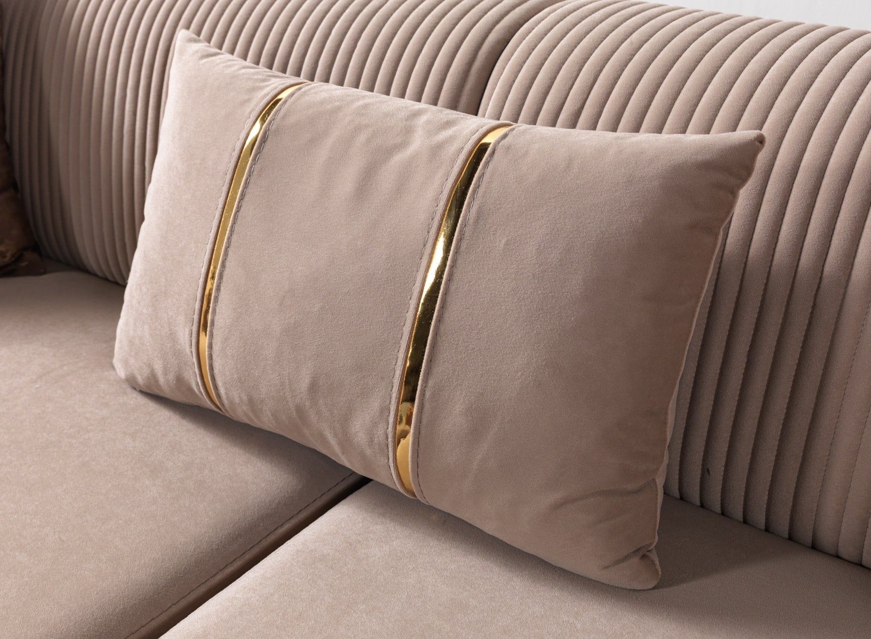 Savana Latte Sofa - Ornate Home