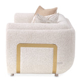 Savannah Breeze Gold/Cashmere Loveseat