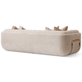 Savannah Breeze Gold/Cashmere Mansion Sofa - Ornate Home