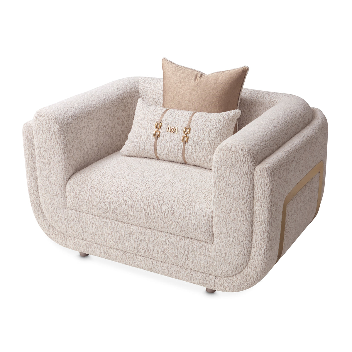 Savannah Breeze Gold/Cashmere Matching Chair