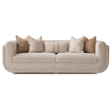 Savannah Breeze Gold/Cashmere Standard Sofa - Ornate Home