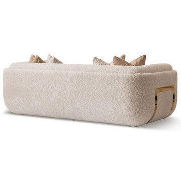 Savannah Breeze Gold/Cashmere Standard Sofa - Ornate Home