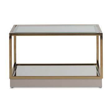 Savannah Breeze Gold Short Cocktail Table (Set of 2) - Ornate Home