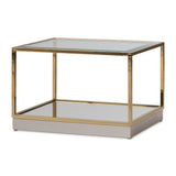 Savannah Breeze Gold Tall Cocktail Table (Set of 2) - Ornate Home