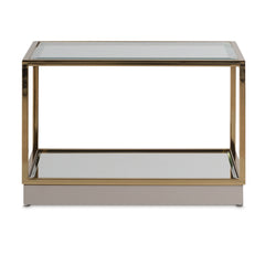 Savannah Breeze Gold Tall Cocktail Table (Set of 2) - Ornate Home