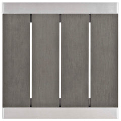Savannah Gray 3 Piece Outdoor Patio Mesh Set - Ornate Home
