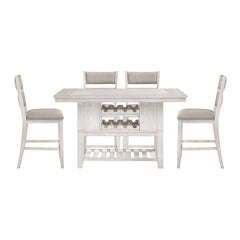 Savile Beige 5pc Dining Set - Ornate Home
