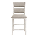 Savile Beige Counter Height Chair (Set of 2) - Ornate Home