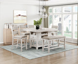 Savile Beige Counter Height Chair (Set of 2) - Ornate Home