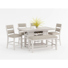 Savile Beige Counter Height Table Top - Ornate Home
