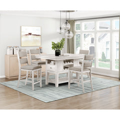 Savile Beige Counter Height Table Top - Ornate Home