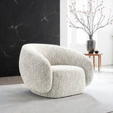 Savino Brown Swivel Chair - Ornate Home