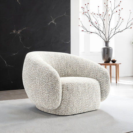 Savino Brown Swivel Chair - Ornate Home