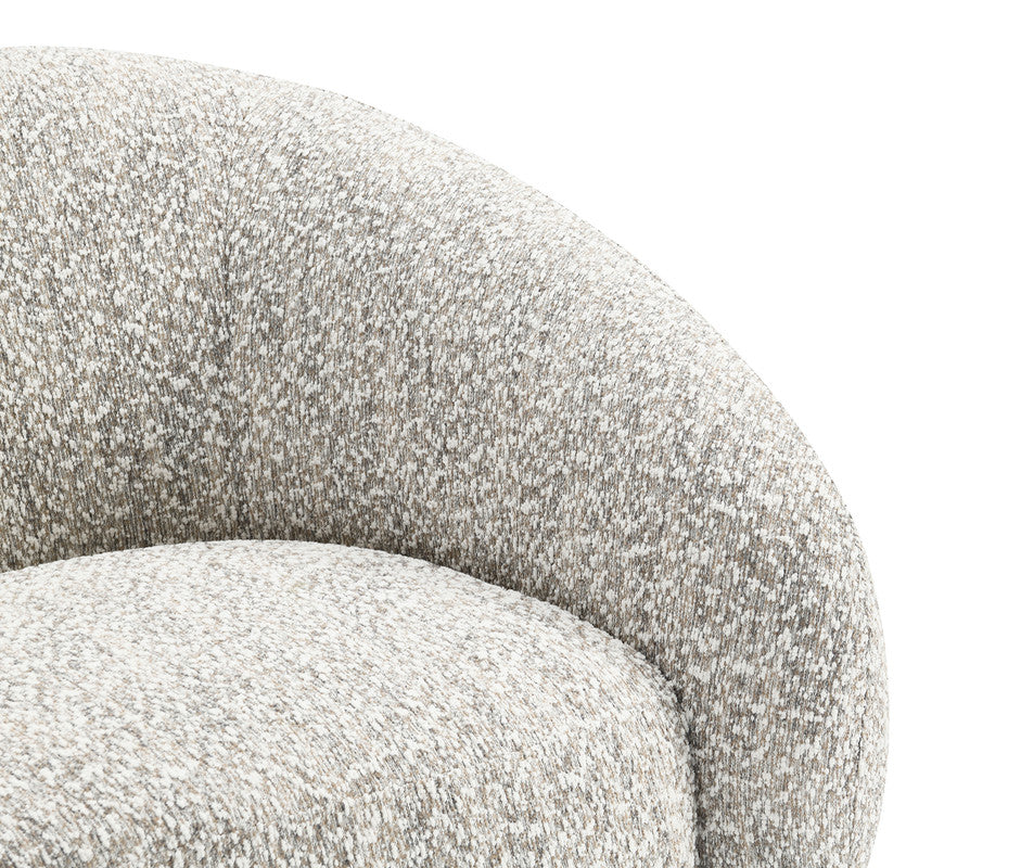 Savino Brown Swivel Chair - Ornate Home