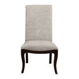 Savion Espresso & Gray Dining Side Chair - Ornate Home
