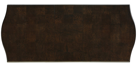 Savion Neutral/Espresso 5-piece Rectangular Table Dinig Table Set - Ornate Home