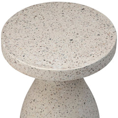 Savitri Off White Outdoor Side Table - Ornate Home