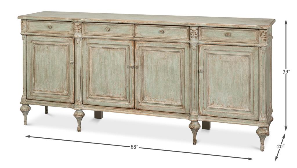 Savoir Du Bois Green Sideboard - Ornate Home