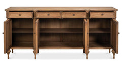 Savoir Du Bois Natural Sideboard - Ornate Home