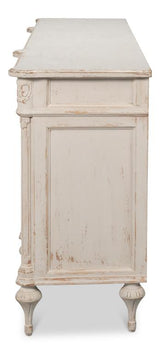 Savoir Du Bois White Sideboard - Ornate Home