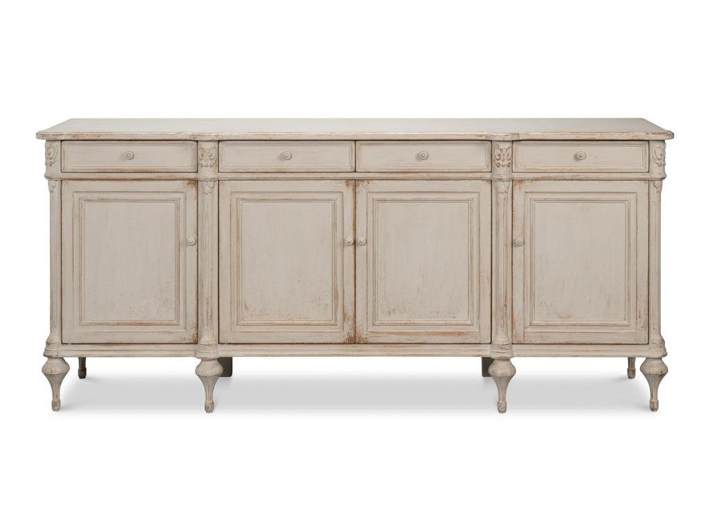 Savoir Du Bois White Sideboard - Ornate Home