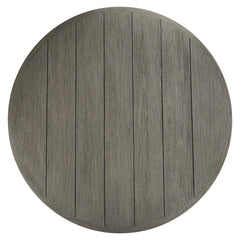 Savona Textured Quarry/Weathered Teak Outdoor Dining Table - Ornate Home