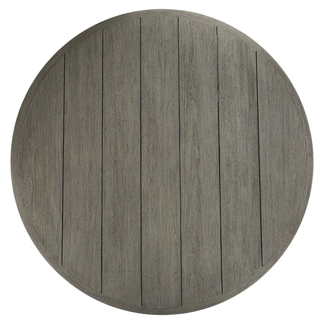 Savona Textured Quarry/Weathered Teak Outdoor Dining Table - Ornate Home