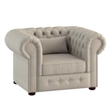 Savonburg Beige Chair - Ornate Home