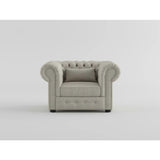 Savonburg Beige Chair - Ornate Home