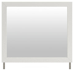 Savonport White Bedroom Mirror - Ornate Home