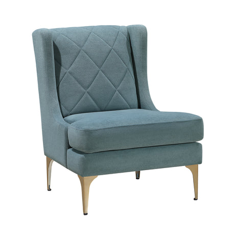 Savoy Blue Accent Chair - Ornate Home