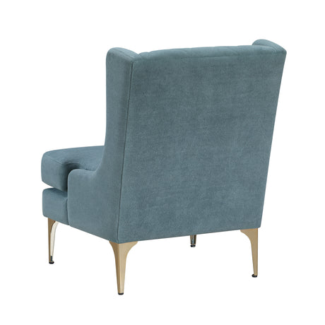Savoy Blue Accent Chair - Ornate Home
