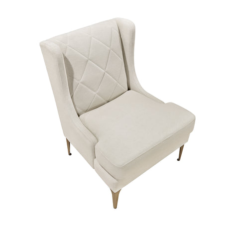 Savoy Taupe Accent Chair - Ornate Home
