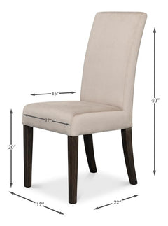Sawyer Beige Side Chair (Set of 2) - Ornate Home