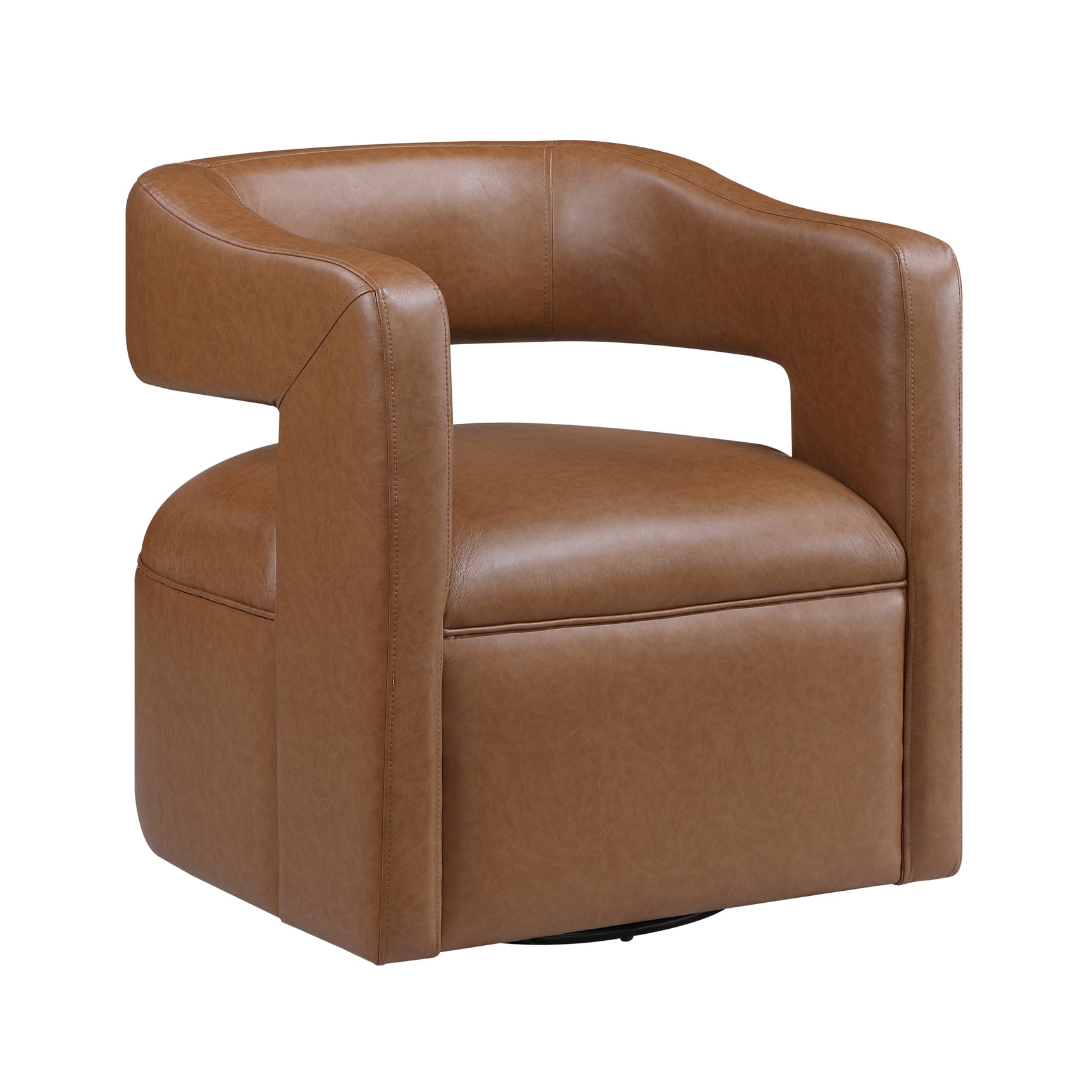 Sawyer Camel Swivel Chair - Ornate Home