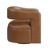 Sawyer Camel Swivel Chair - Ornate Home