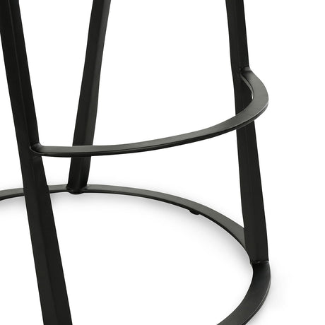 Sawyer Chestnut Brown Leather Counter Stool - Ornate Home