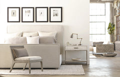 Sawyer Grey Panel King Bed - Ornate Home