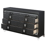 Sawyer Metallic Gray Dresser - Ornate Home