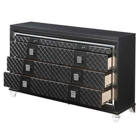 Sawyer Metallic Gray Dresser - Ornate Home