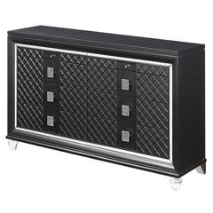 Sawyer Metallic Gray Dresser - Ornate Home