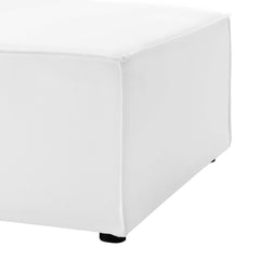 Saybrook White 3-Piece Outdoor Patio Upholstered Sectional Sofa - Ornate Home