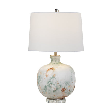 Saylor Green/Orange Table Lamp - Ornate Home