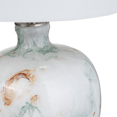 Saylor Green/Orange Table Lamp - Ornate Home