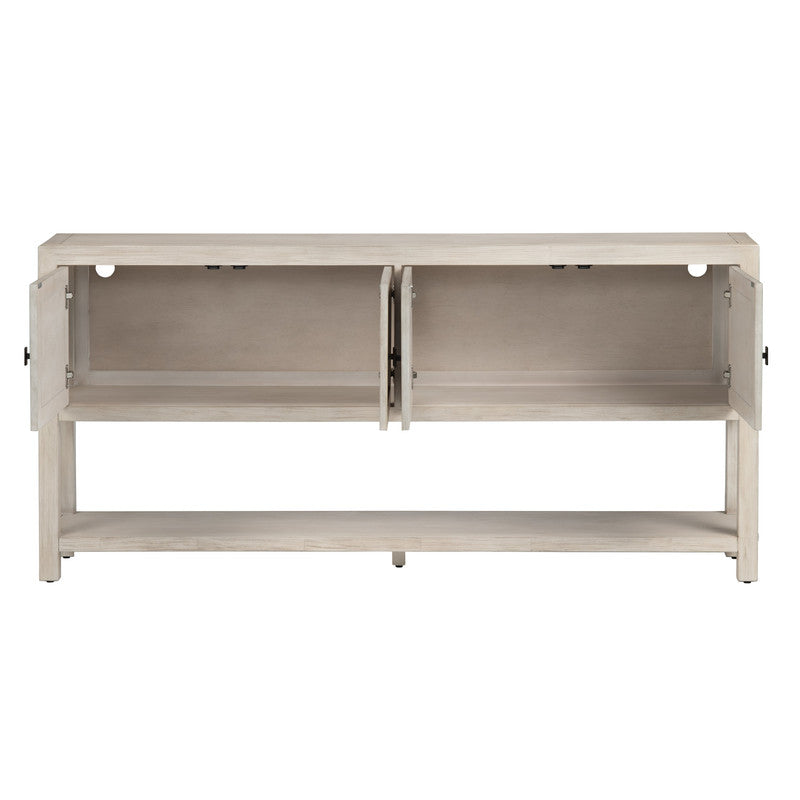 Saylor Tan Console Table - Ornate Home