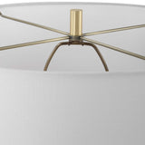 Saylor White Table Lamp - Ornate Home