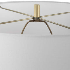 Saylor White Table Lamp - Ornate Home