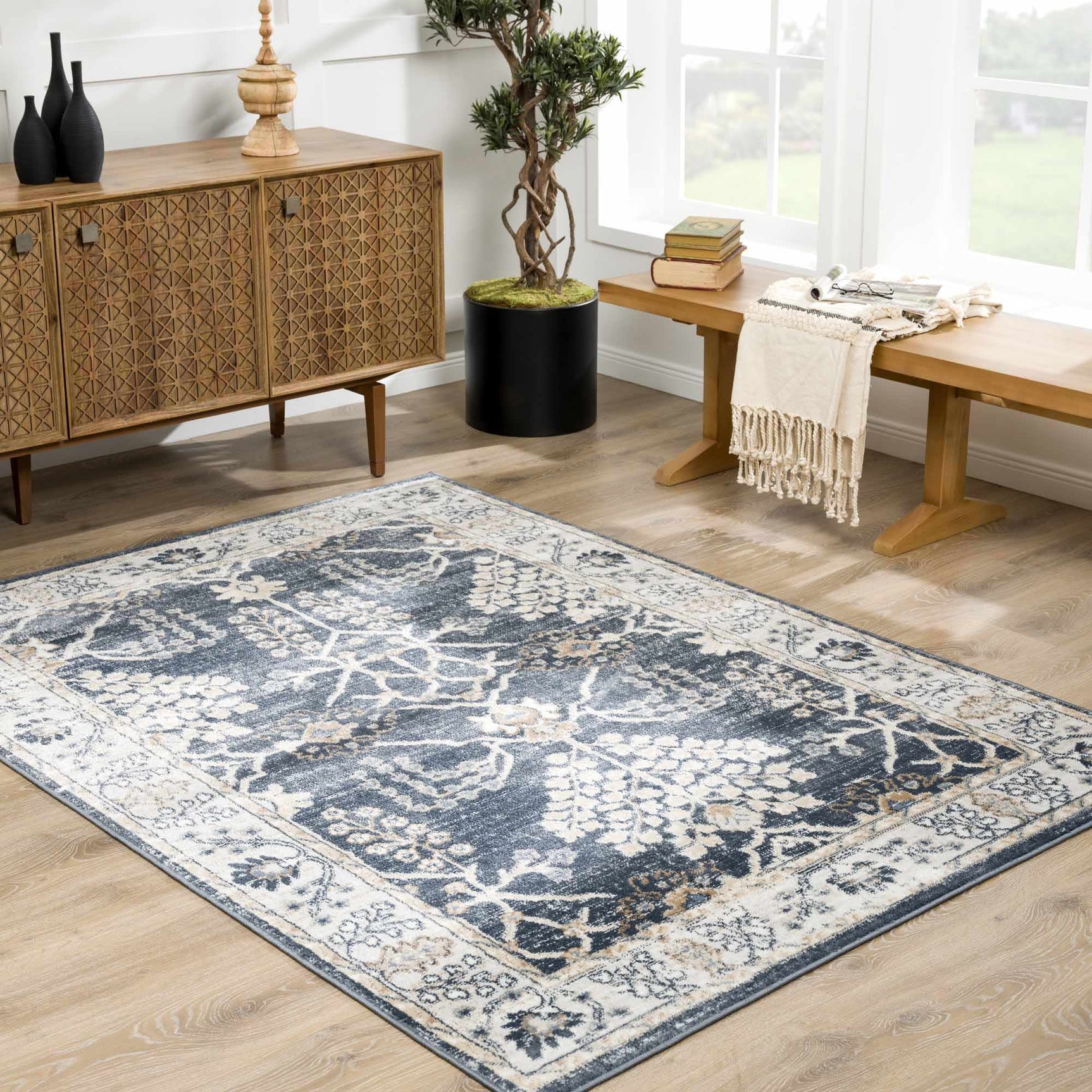 Scalby Area Rug - Ornate Home